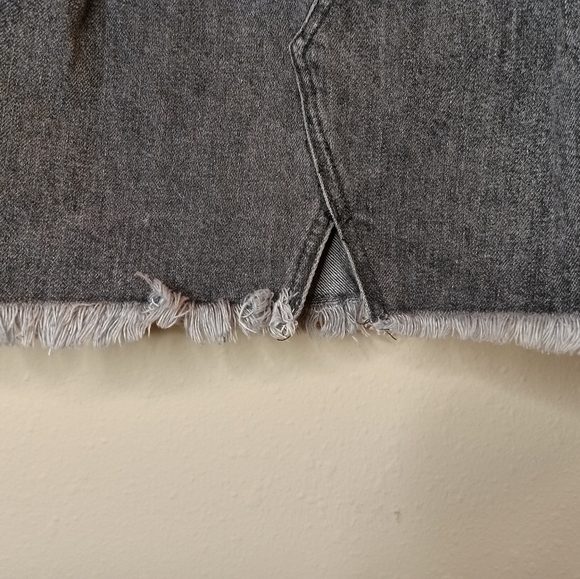 We the Free Denim mini skirt Free People sz 30 - Picture 13 of 16